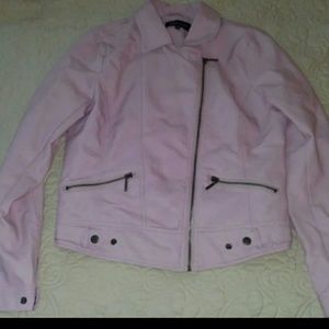 Faux leather jacket